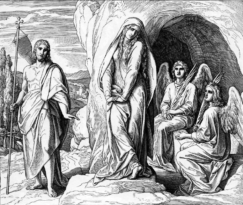 иллюстрация к библии ЕВАГЕЛИЕ ОТ ИОАННА глава 20
